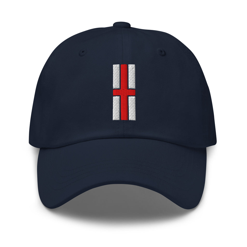 English Racing Stripe Dad Hat